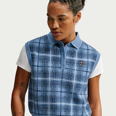 Nike Fairway Fresh Women's Plaid Golf Sweater Vest. Nike.com